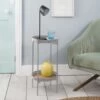 Solna Small Side Table In Ultimate Grey -Furniture Store solna small side table in ultimate grey p1342 13551 image