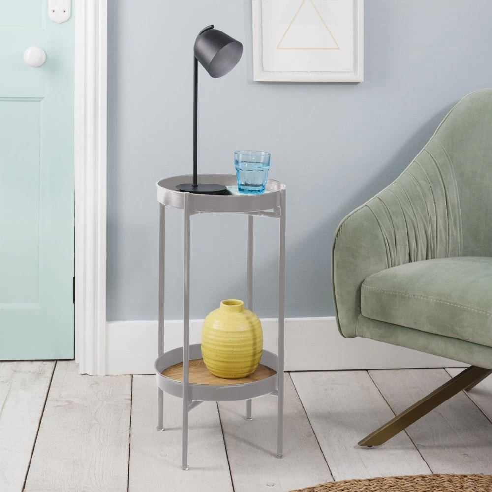 Solna Small Side Table In Ultimate Grey 3 Solna Small Side Table In Ultimate Grey
