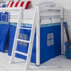 Tent For Midsleeper Cabin Bed In Blue NW -Furniture Store tent for midsleeper cabin bed in blue nw p803 11270 image