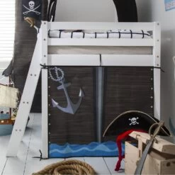Tent For Midsleeper Cabin Bed In Pirate Hideway Design -Furniture Store tent for midsleeper cabin bed in pirate hideway design p801 11832 image