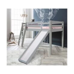 Thor Cabin Bed Midsleeper With Slide & Hello Kitty Package In Classic White -Furniture Store thor cabin bed midsleeper with slide hello kitty package p998 6577 image