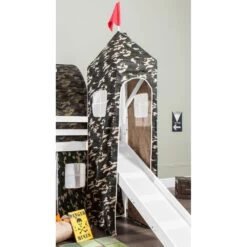 Top Tower For Cabin Bed In Army Design
