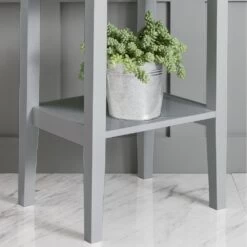 Trend Bedside Cabinet With Drawer In Silk Grey -Furniture Store trend bedside cabinet with drawer in silk grey p905 8412 image