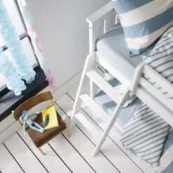 Tuva Cabin Bed Low With Bunk Underbed Slide & Fairies Package In Classic White -Furniture Store tuva cabin bed with bunk underbed play area slide in classic white p1161 7766 image 6169a72c 2eb9 42f4 b01e a0ccb2210f3a