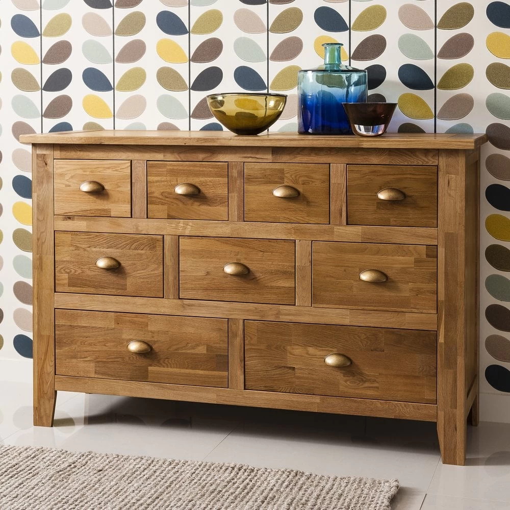 Vermont Solid Oak Sideboard In Natural Oak 3 Vermont Solid Oak Sideboard In Natural Oak