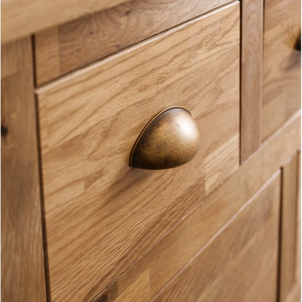 Vermont Solid Oak Sideboard In Natural Oak 5 Vermont Solid Oak Sideboard In Natural Oak - Image 3